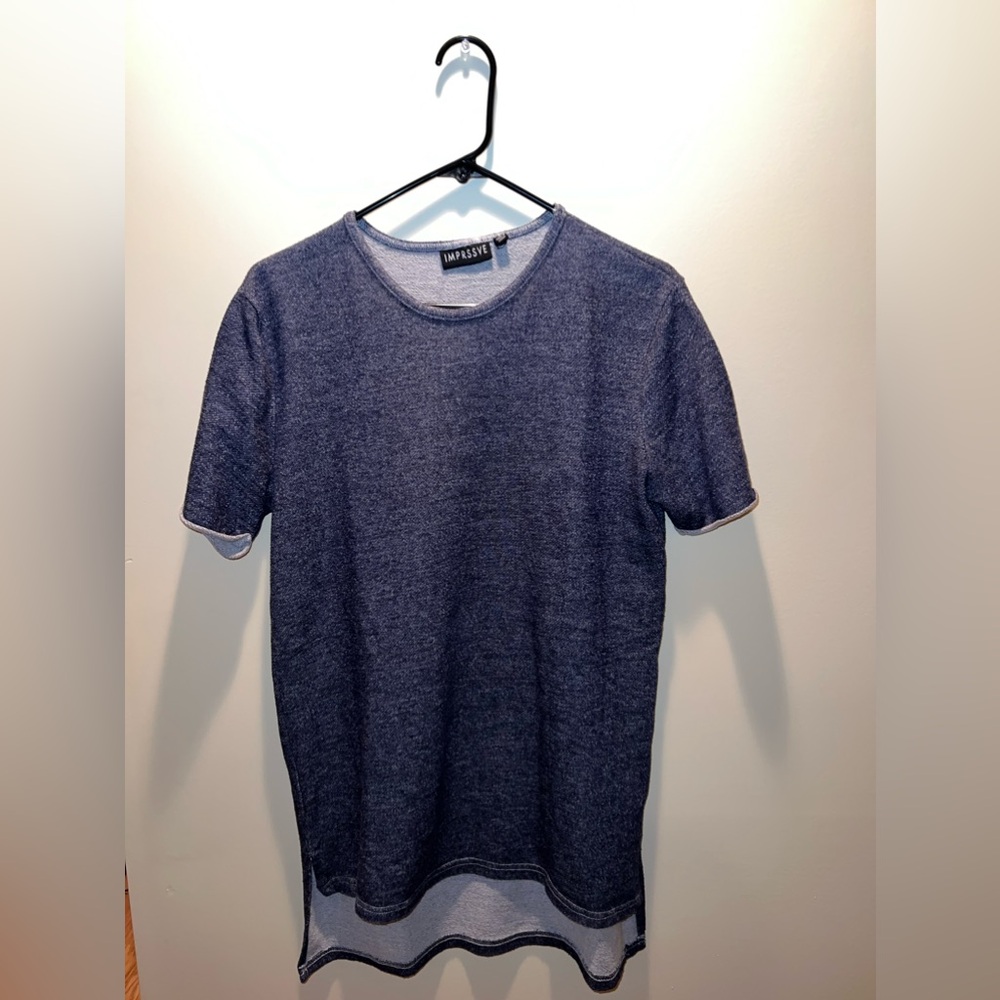 IMPRSSVE T-shirt, Size S, Navy Blue